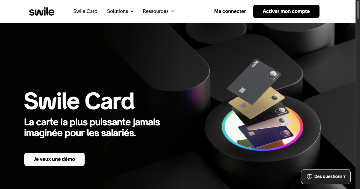 Screenshot of Growth Engineering Platform dashboard at Swile